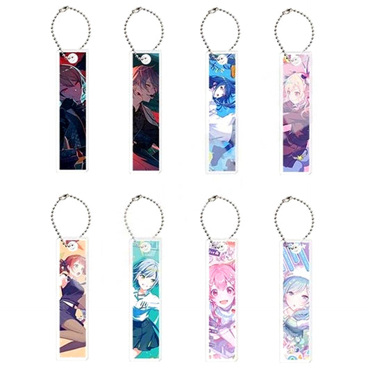 Set of 8 Project Sekai Colorful Stage feat. Hatsune Miku Acrylic Stick Keychain Collection Vol.11 A [USED]