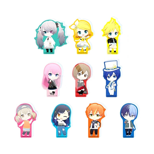 Set of 10 Project Sekai Colorful Stage! feat. Hatsune Miku My Sekai Character Ver. Acrylic Figure Collection A Virtual Singer & Vivid BAD SQUAD [USED]