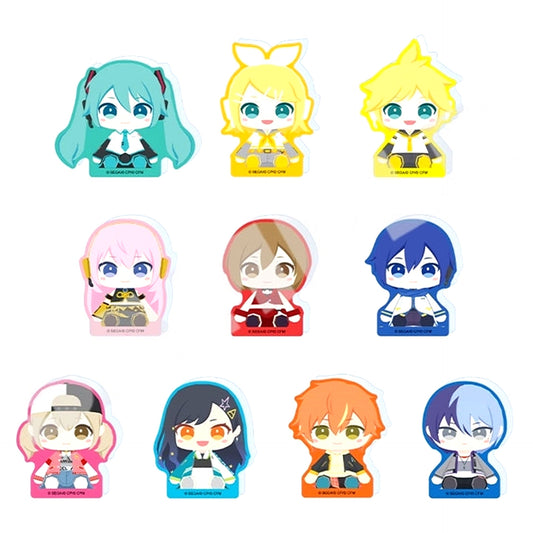 Set of 10 Project Sekai Colorful Stage! feat. Hatsune Miku My Sekai Plush Ver. Acrylic Figure Collection A Virtual Singer & Vivid BAD SQUAD [USED]
