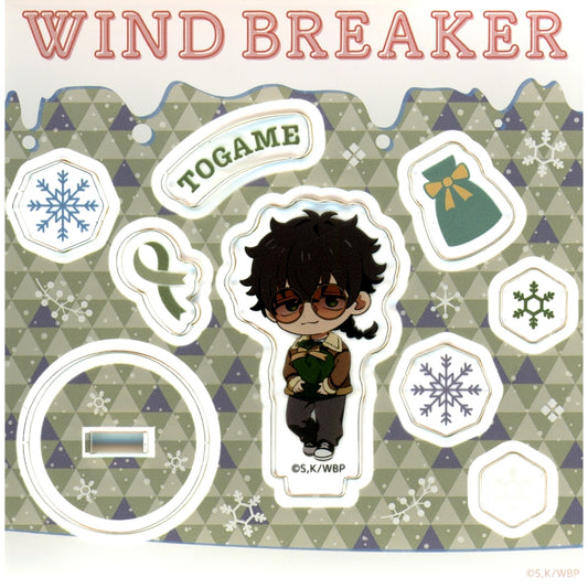 Jo Kameba Chibi Character Present ver. WIND BREAKER POP UP SHOP in GiGO Acrylic Stand and Parts [USED]