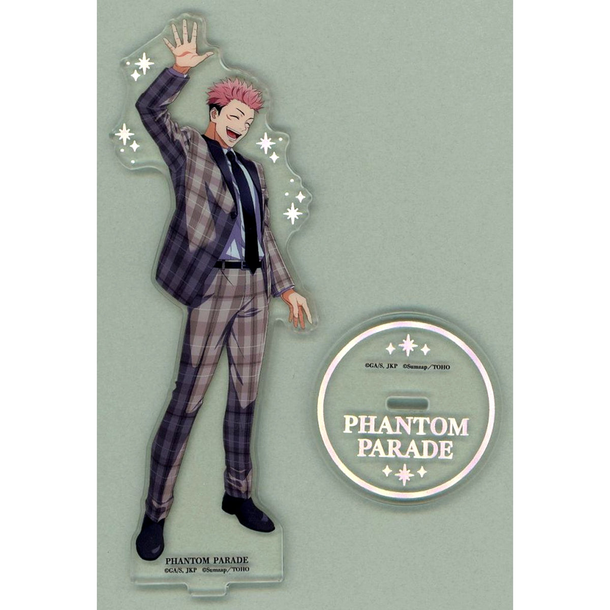Yuji Itadori 2nd Anniv Acrylic Stand Jujutsu Kaisen Phantom Parade Genei Yagyo Honpo 2nd Anniv POP UP STORE [USED]