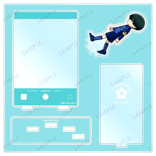 Rin Itoshi Chibitoko Acrylic Stand for Mini Photo TV Anime Blue Lock [USED]