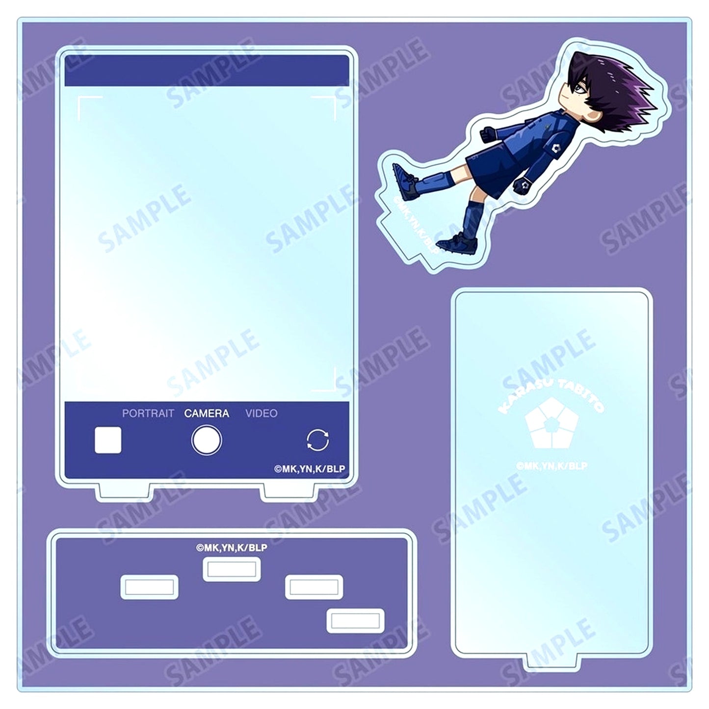 Tabito Karasu Chibitoko Acrylic Stand for Mini Photo TV Anime Blue Lock [USED]