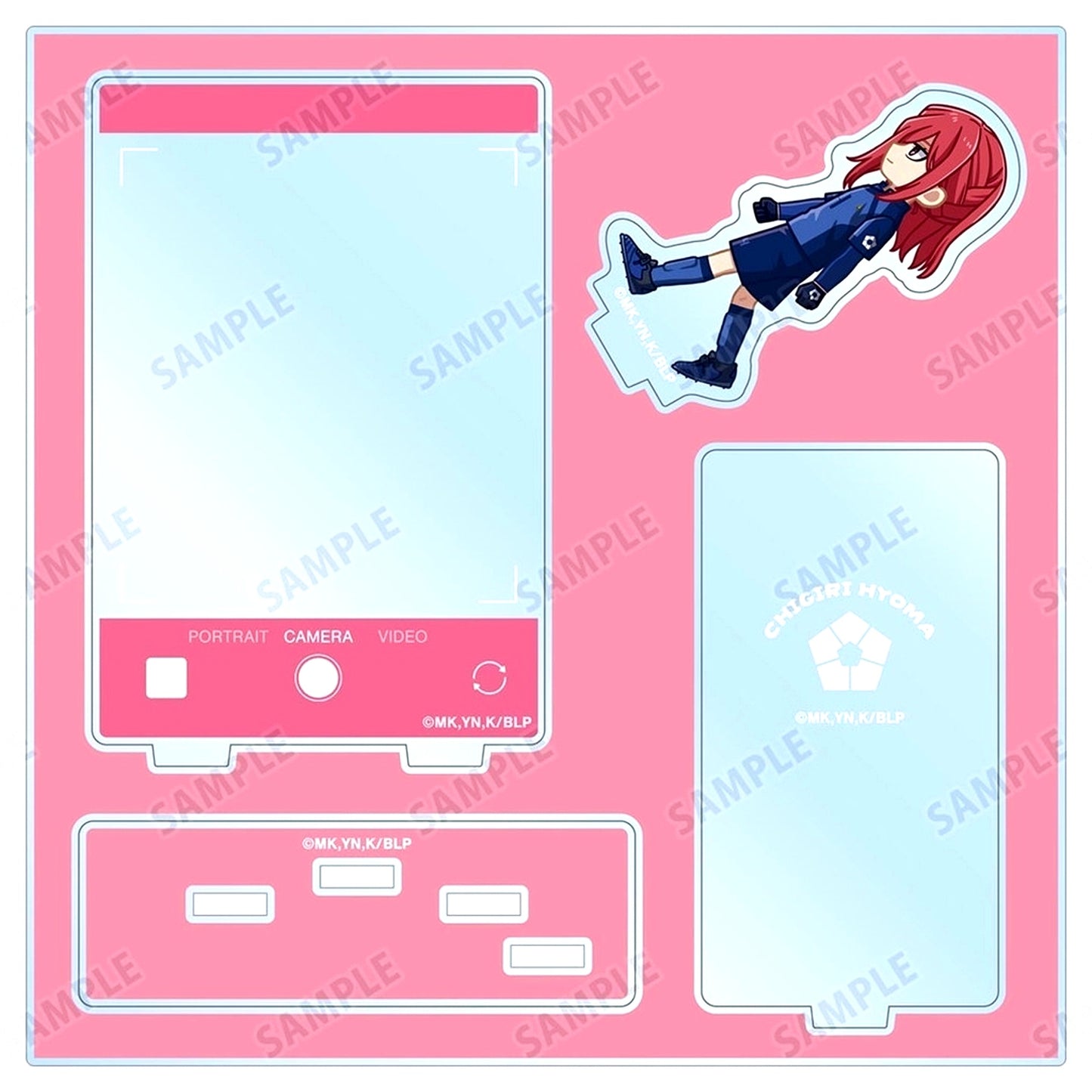 Hyoma Chigiri Chibitoko Acrylic Stand for Mini Photo TV Anime Blue Lock [USED]
