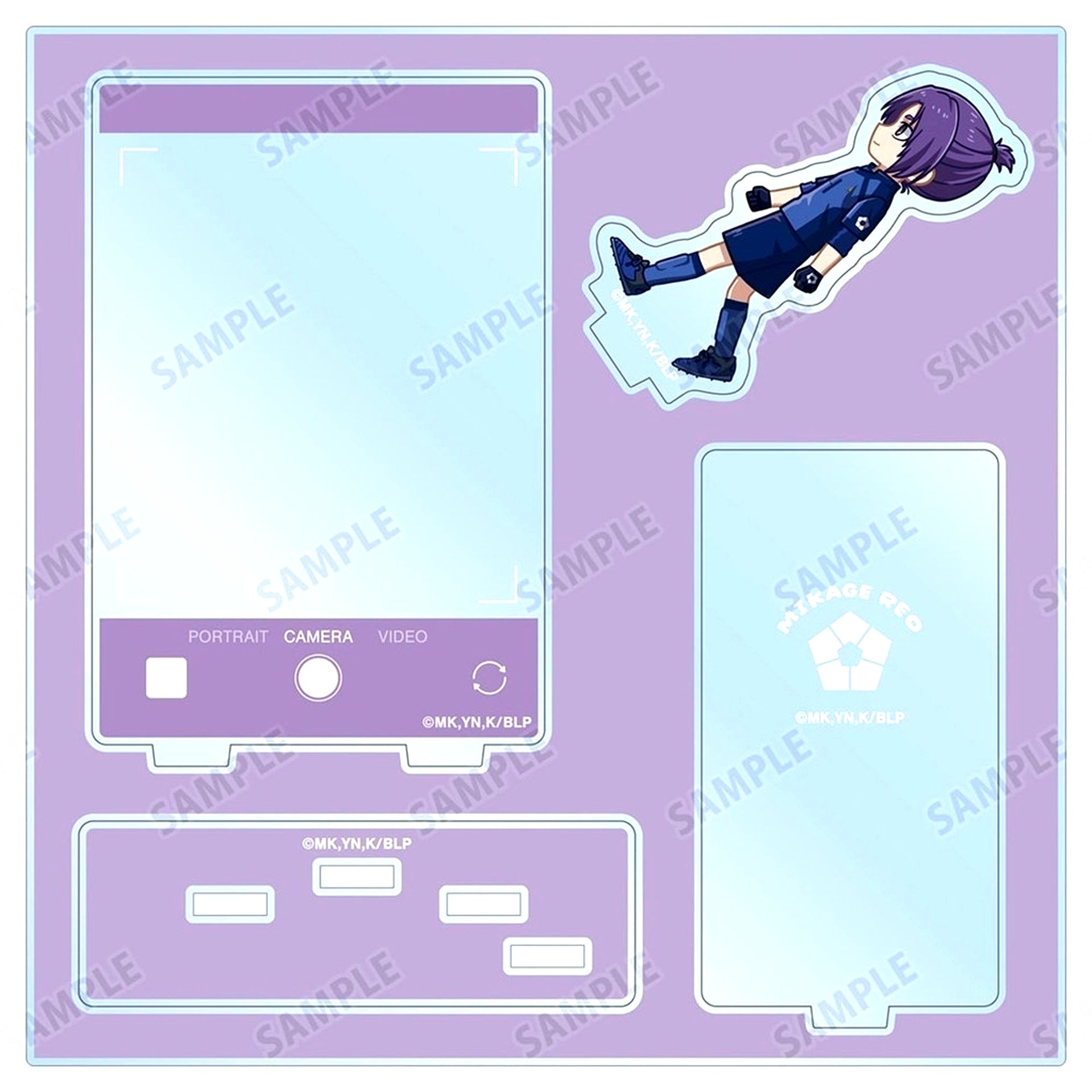 Reo Mikage Chibitoko Acrylic Stand for Mini Photo TV Anime Blue Lock [USED]