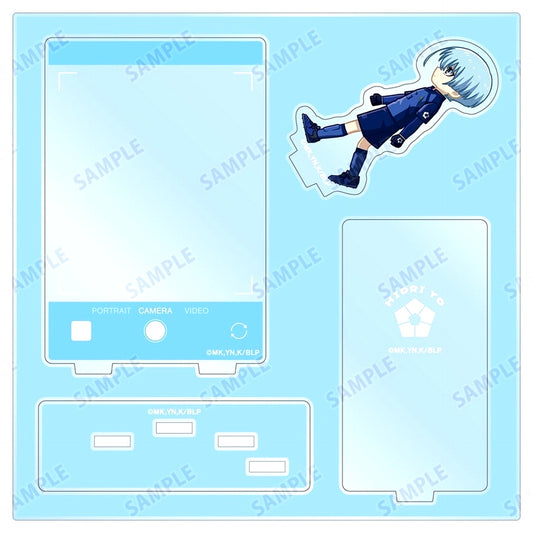 Yo Hiori Chibitoko Acrylic Stand for Mini Photo TV Anime Blue Lock [USED]