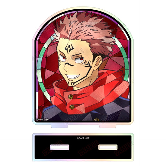 Ryomen Sukuna Aure Glass Aurora Acrylic Stand TV Anime Jujutsu Kaisen [USED]
