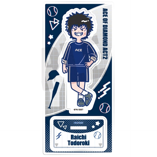 Raichi Todoroki Retopop Vol.2 Acrylic Stand Ace of Diamond act II SS [USED]