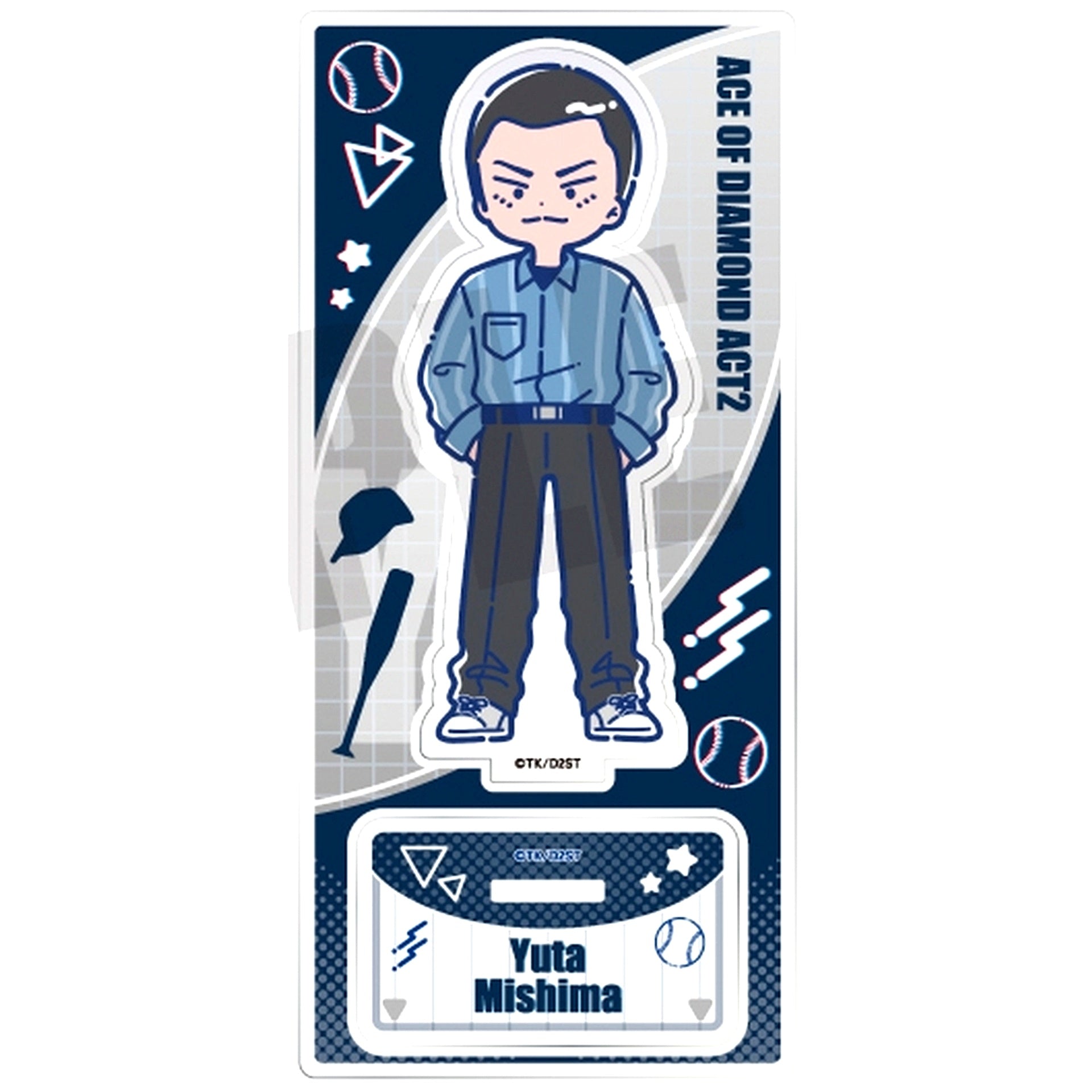 Yuta Mishima Retopop Vol.2 Acrylic Stand Ace of Diamond act II SS [USED]