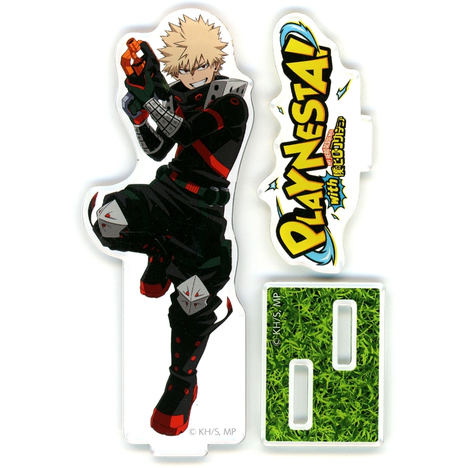 Katsuki Bakugo Life-size Acrylic Stand NESTA RESORT KOBE PLAY NESTA! with My Hero Academia [USED]
