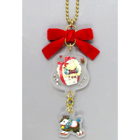 Whimsicott Pokemon Ornament Charm Collection Holiday Blessings [USED]