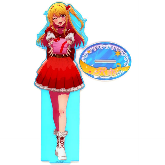 Ruby Hoshino Mega Acrylic Stand Figure Oshi no Ko POP UP SHOWCASE at TOKYU PLAZA SHIBUYA [USED]