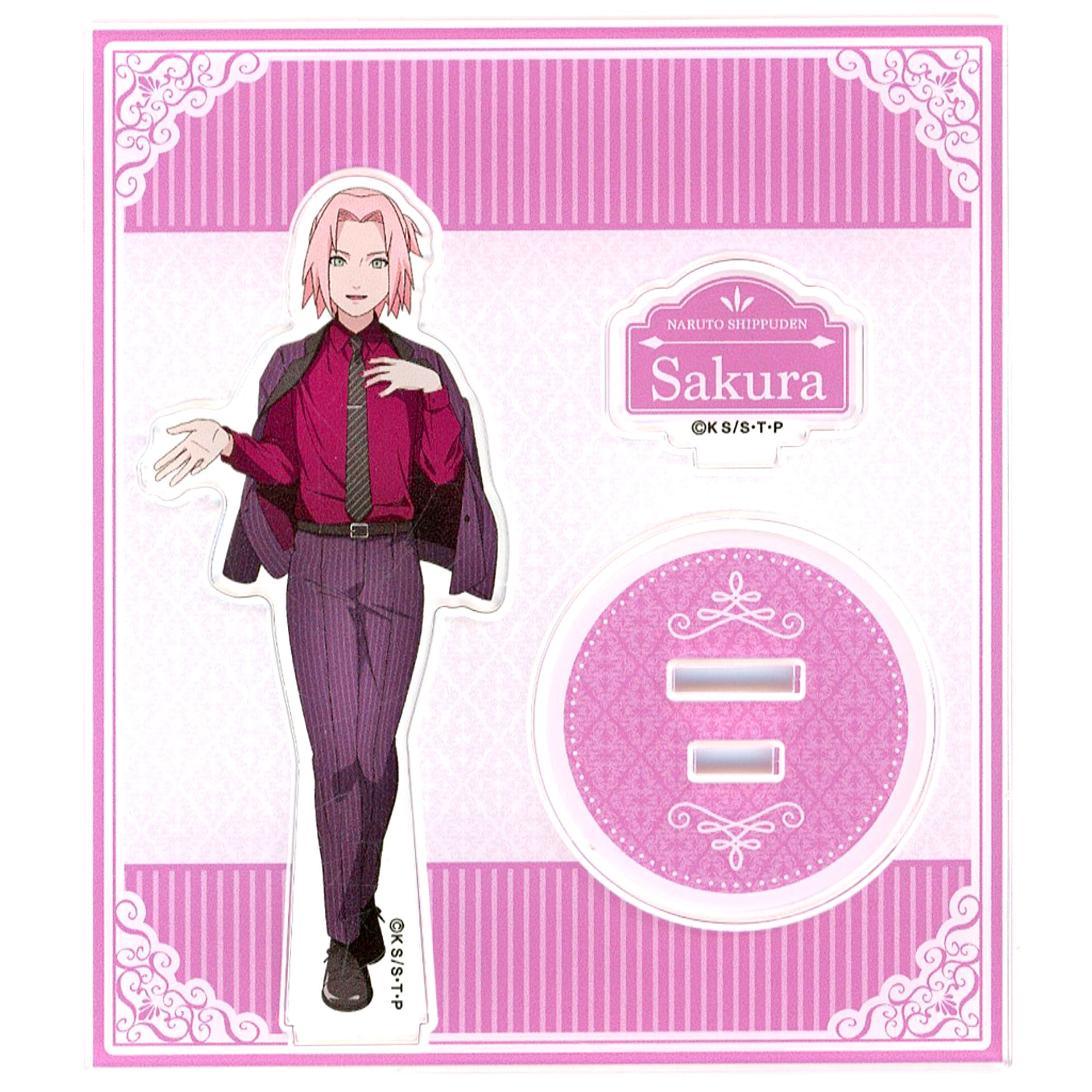 Sakura Haruno Acrylic Stand Naruto Shippuden Dress Up Ver. Tsutaya Shop [USED]