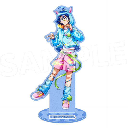 Iruma Suzuki Glitter Acrylic Stand Devi Decora Welcome to Demon School! Iruma-kun [USED]