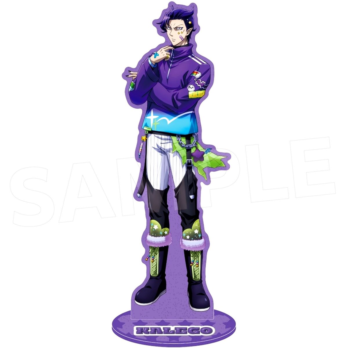 Naberius Kalego Glitter Acrylic Stand Devil Deco Ver. Welcome to Demon School! Iruma-kun [USED]