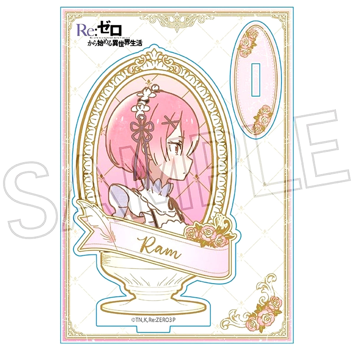 Ram Re:ZERO -Starting Life in Another World- Vintage Series Acrylic Stand [USED]