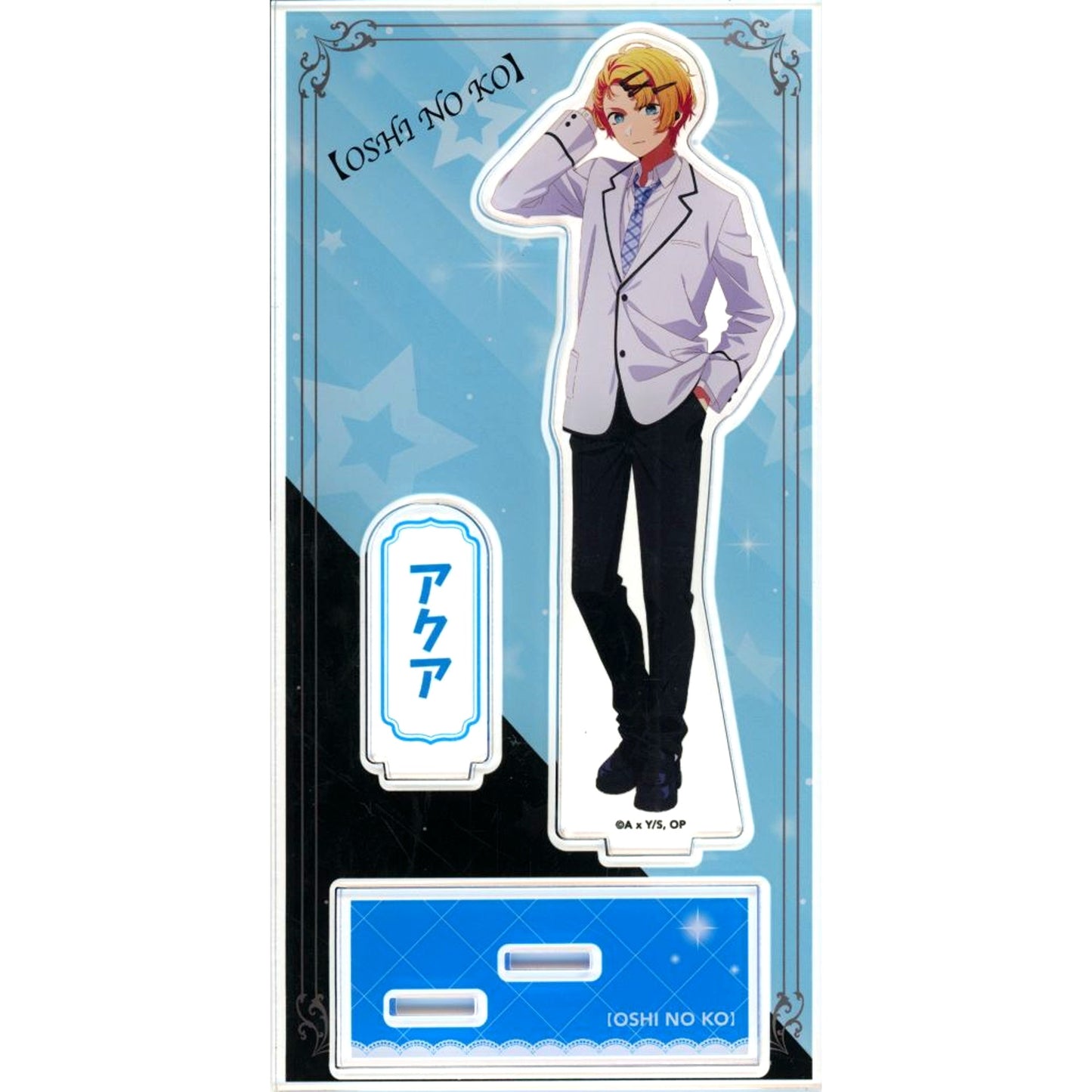 Aqua Hoshino Acrylic Stand Oshi no Ko x AVIOT POP UP SHOP in Marui [USED]