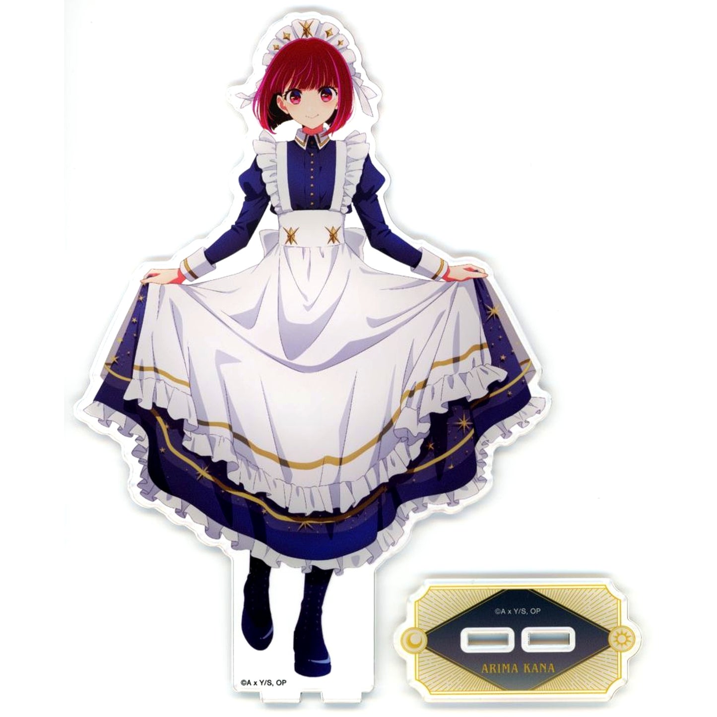 Kana Arima Illustration Starry Sky Maid Ver. BIG Acrylic Stand Oshi no Ko Pop Up Store in Loft [USED]