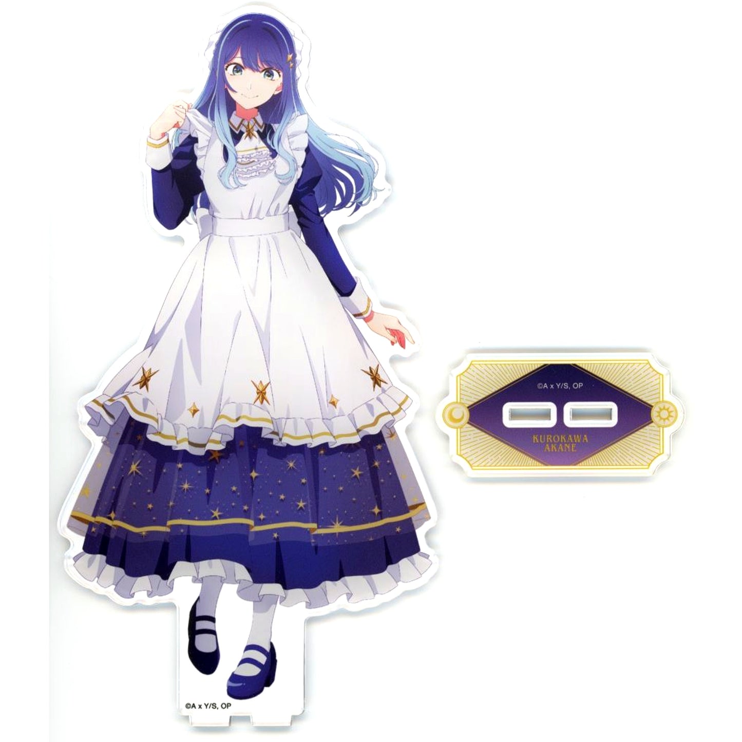 Akane Kurokawa Illustration Starry Sky Maid Ver. BIG Acrylic Stand Oshi no Ko Pop Up Store in Loft [USED]