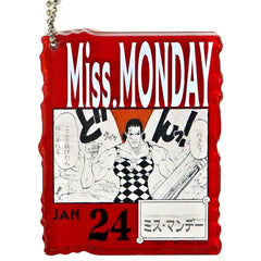 Miss Monday Jan.24 Acrylic Block Charm Prize One Piece BASE SHOP Ichiban Kuji 366DAYS OF BIRTHDAYS Jan-Mar [USED]