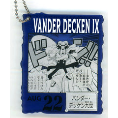 Vander Decken IX Aug.22 Acrylic Block Charm Prize One Piece BASE SHOP Ichiban Kuji 366DAYS OF BIRTHDAYS Jul-Sep [USED]