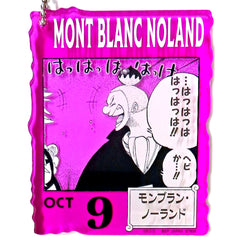 Mont Blanc Noland Oct.9 Acrylic Block Charm Prize One Piece BASE SHOP Ichiban Kuji 366DAYS OF BIRTHDAYS Oct-Dec [USED]