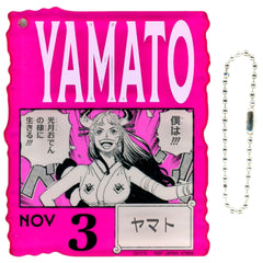 Yamato Nov.3 Acrylic Block Charm Prize One Piece BASE SHOP Ichiban Kuji 366DAYS OF BIRTHDAYS Oct-Dec [USED]