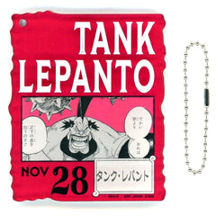 Tank Lepanto Nov.28 Acrylic Block Charm Prize One Piece BASE SHOP Ichiban Kuji 366DAYS OF BIRTHDAYS Oct-Dec [USED]