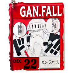 Gan Fall Dec.22 Acrylic Block Charm Prize One Piece BASE SHOP Ichiban Kuji 366DAYS OF BIRTHDAYS Oct-Dec [USED]