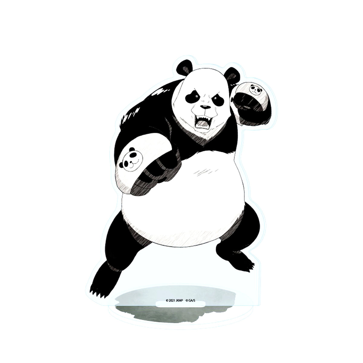 Panda 04. GraffArt Sketch Illustration Acrylic Stand Jujutsu Kaisen 0 [USED]