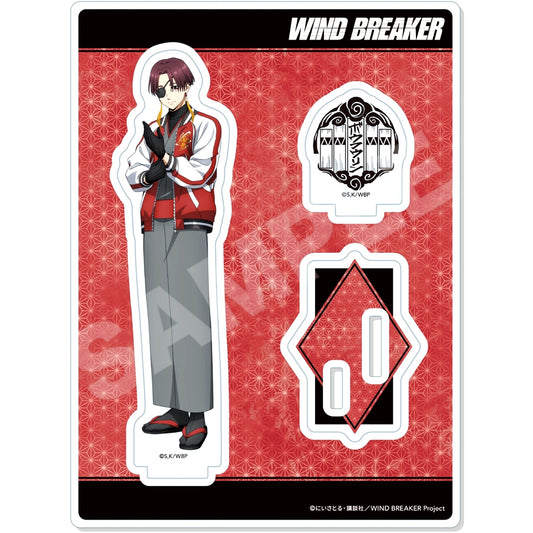 Hayato Suo 02. Acrylic Stand Kimono x Sukajan Ver. WIND BREAKER [USED]