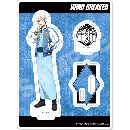 Ren Kaji 03 Japanese Clothes Sukajan Ver. Acrylic Stand WIND BREAKER [USED]