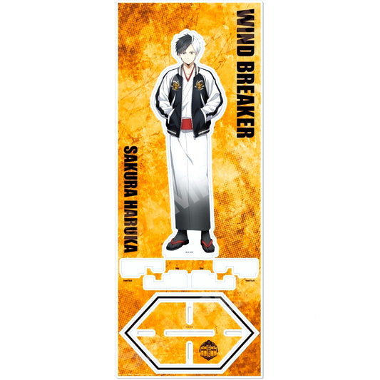 Haruka Sakura 01. Acrylic Stand L Kimono x Sukajan Ver. WIND BREAKER [USED]