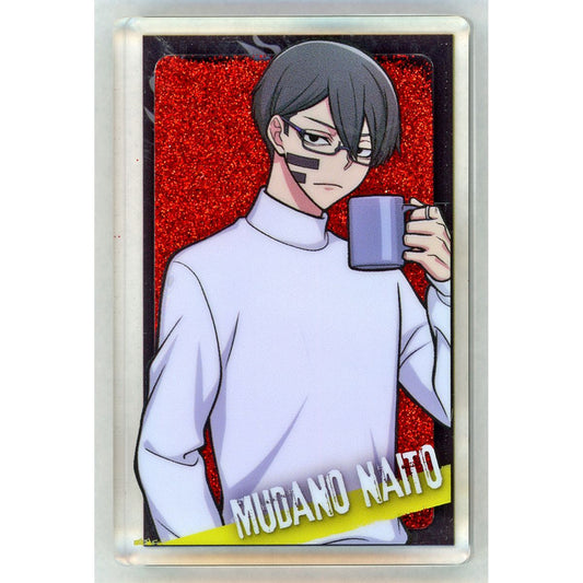 Naito Mudano Oil-In Acrylic Block B Togen Anki: Dark Demon of Paradise Special Event ONI x MOMO CLASH [USED]