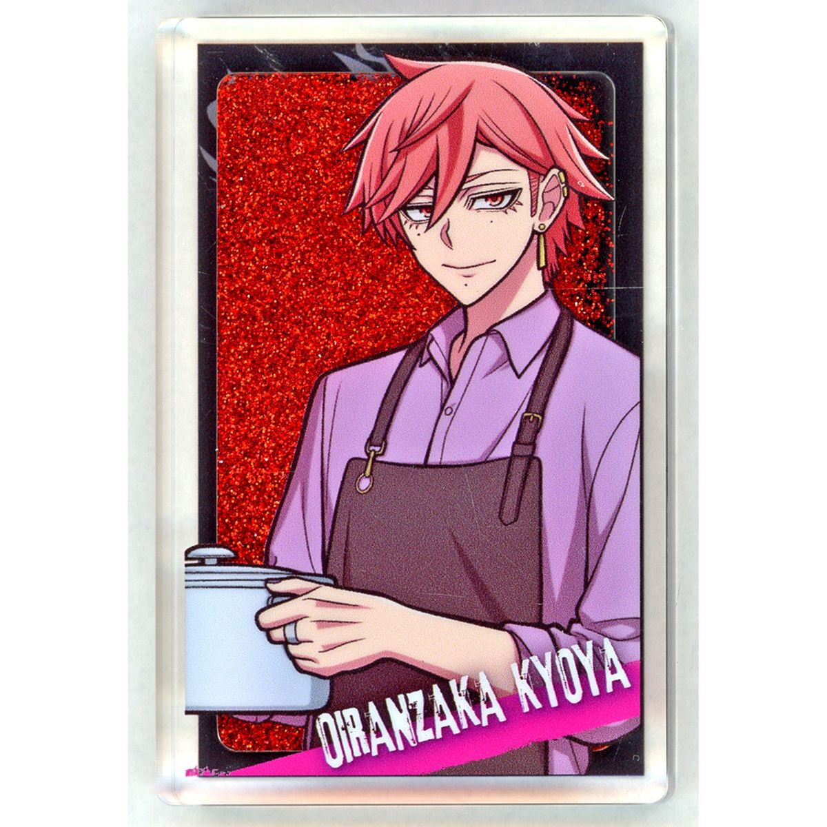 Oiranzaka Kyoya Oil-in Acrylic Block D Togen Anki: Dark Demon of Paradise Special Event ONI x MOMO CLASH [USED]