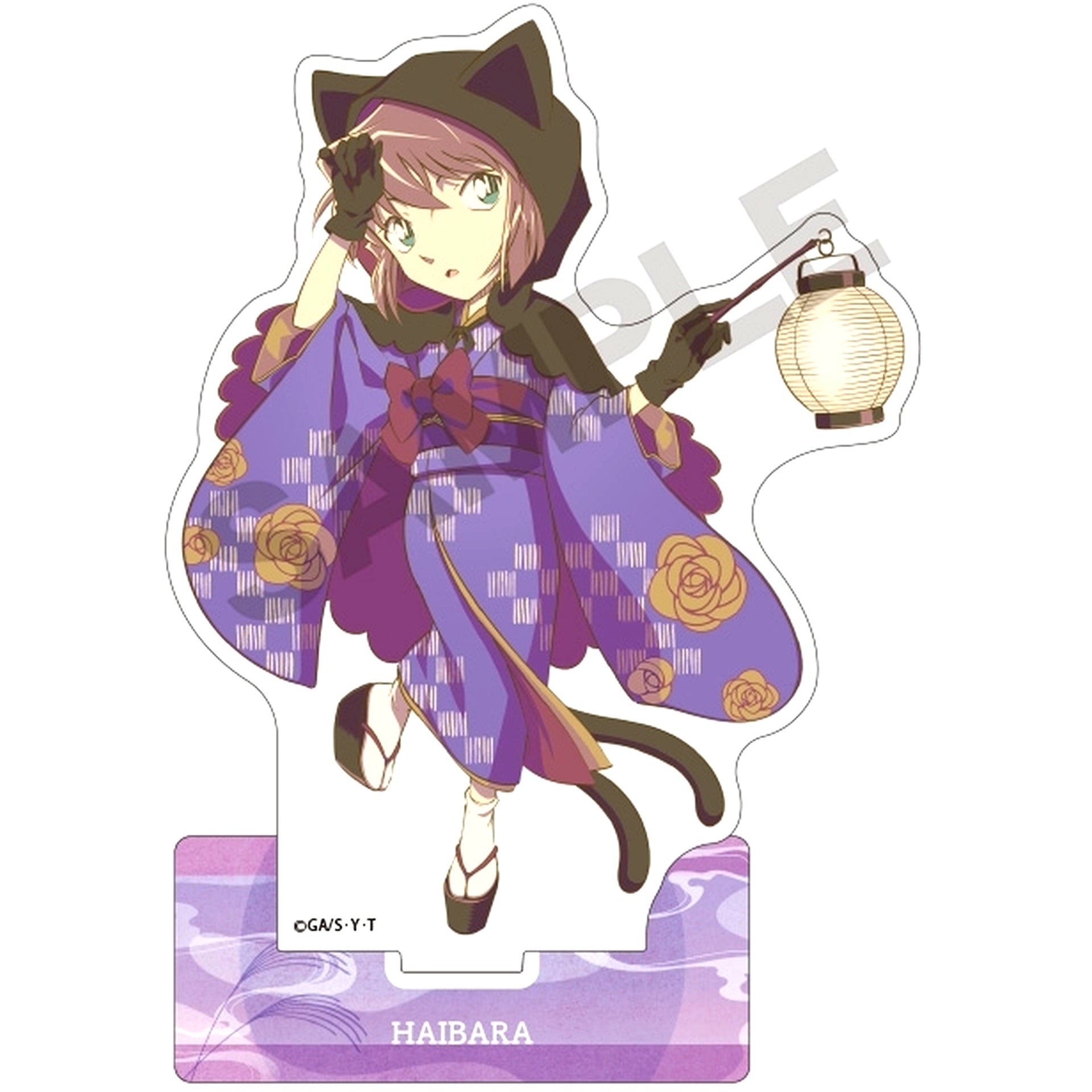 Ai Haibara Hyakki Yagyo Kura Palette Acrylic Stand Detective Conan [USED]