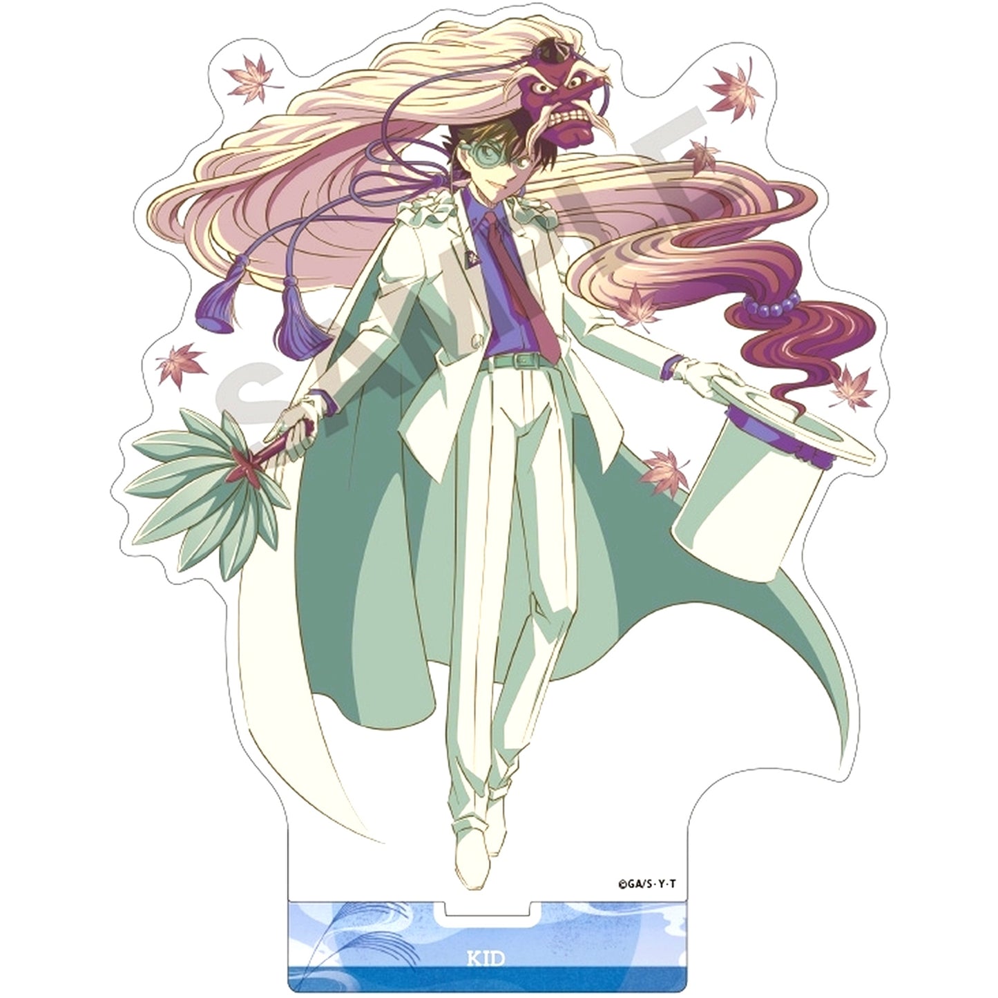 Phantom Thief Kid Detective Conan Hyakki Yagyo Kurapalette Acrylic Stand [USED]