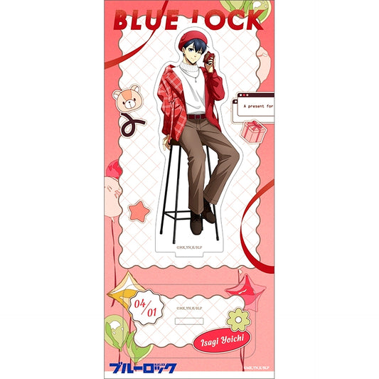 Yoichi Isagi Valentine Acrylic Stand Blue Lock Season 2 [USED]