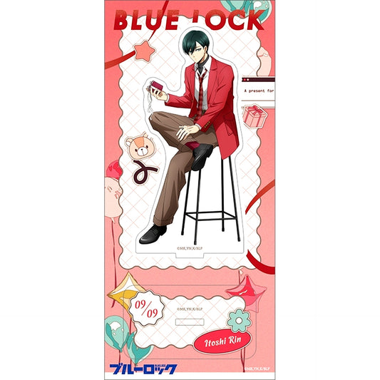 Rin Itoshi Valentine Acrylic Stand Blue Lock Season 2 [USED]