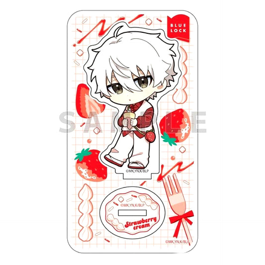 Seishiro Nagi Strawberry Cream Acrylic Stand Blue Lock [USED]