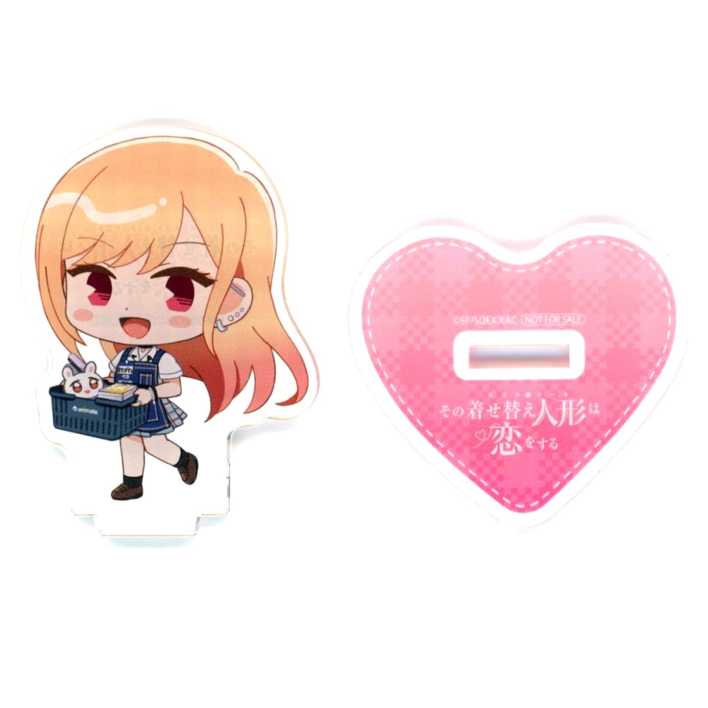 Marin Kitagawa Mini Acrylic Stand Bonus for My Dress-Up Darling 7 Blu-ray DVD Animate [USED]