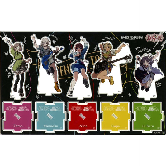 Group Single Item Acrylic Stand Girls Band Cry Togenashi Togeari 4th ONE-MAN LIVE Kyousou no Hibiki Streaming Ticket with Goods Bonus [USED]