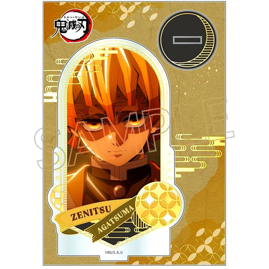 Zenitsu Agatsuma Demon Slayer: Kimetsu no Yaiba Foil Stamped Acrylic Stand [USED]