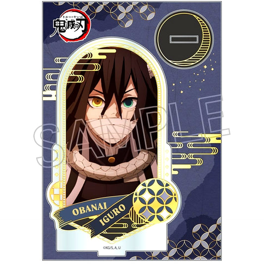 Obanai Iguro Foil Stamped Acrylic Stand Demon Slayer: Kimetsu no Yaiba [USED]