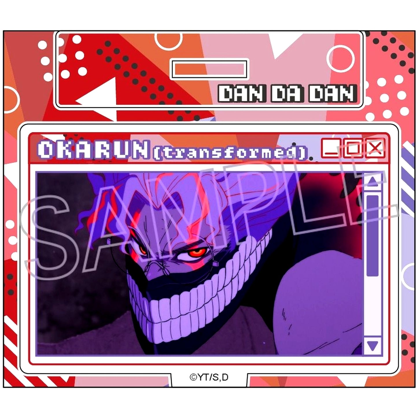 Okarun Transformed TV Anime Dandadan Mini Acrylic Stand Vol.2 [USED]