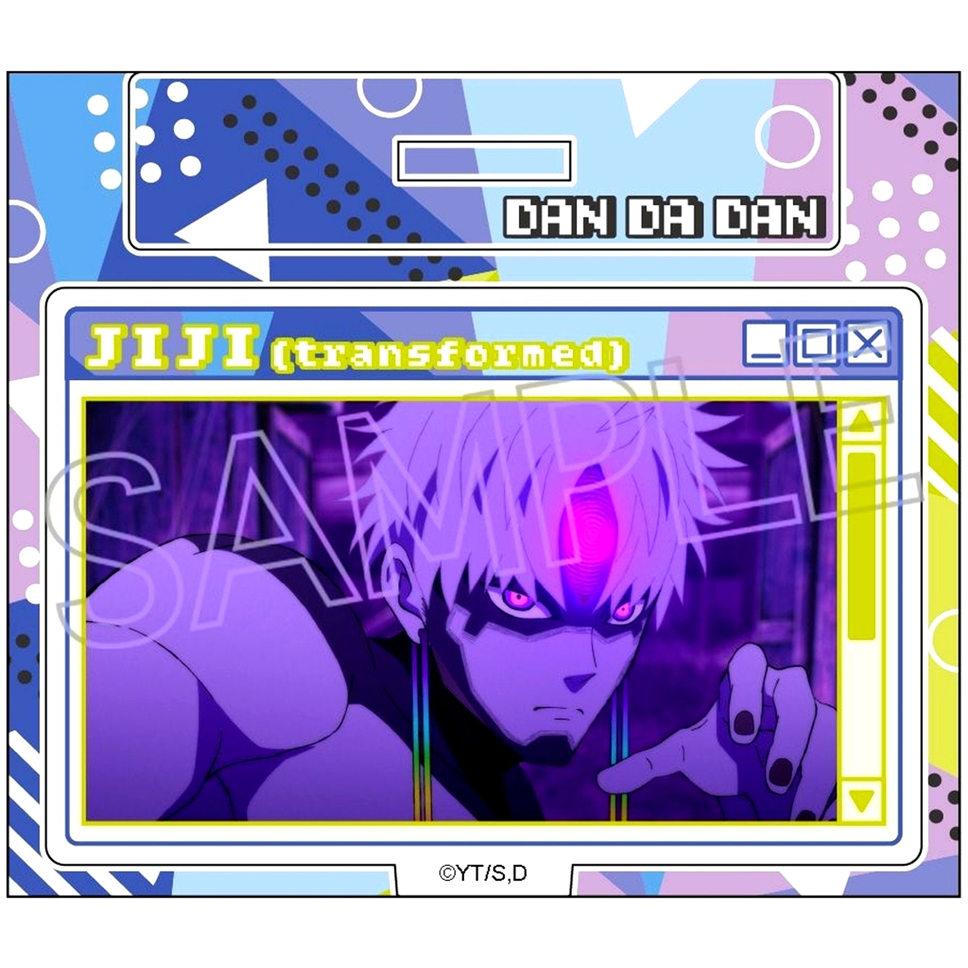 Jiji Transformed TV Anime Dan Da Dan Mini Acrylic Stand Vol. 2 [USED]