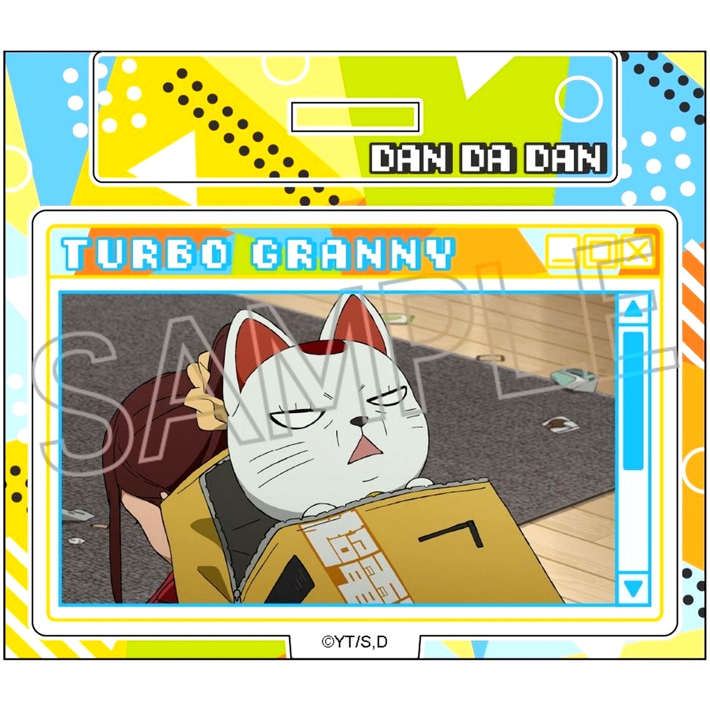 Turbo Granny Beckoning Cat A TV Anime Dandadan Mini Acrylic Stand Vol.2 [USED]
