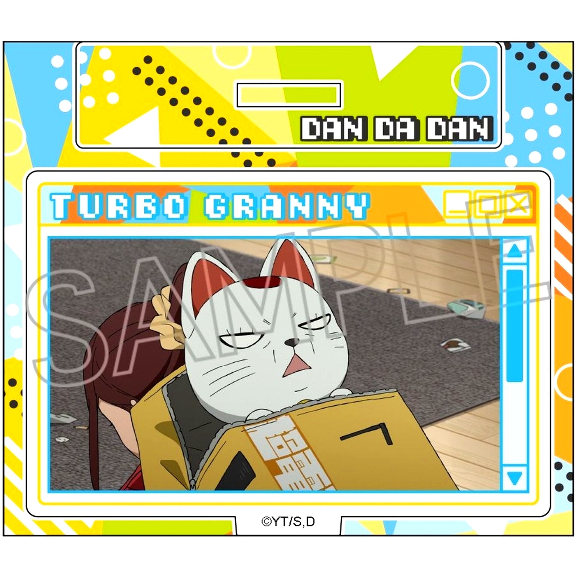 Turbo Granny Beckoning Cat A TV Anime Dandadan Mini Acrylic Stand Vol.2 [USED]