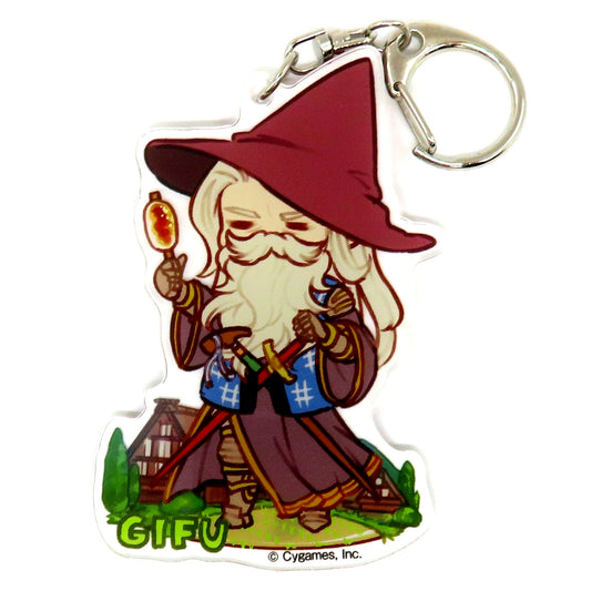 Aletheia Local Acrylic Keychain C Granblue Fantasy Gifu Limited [USED]