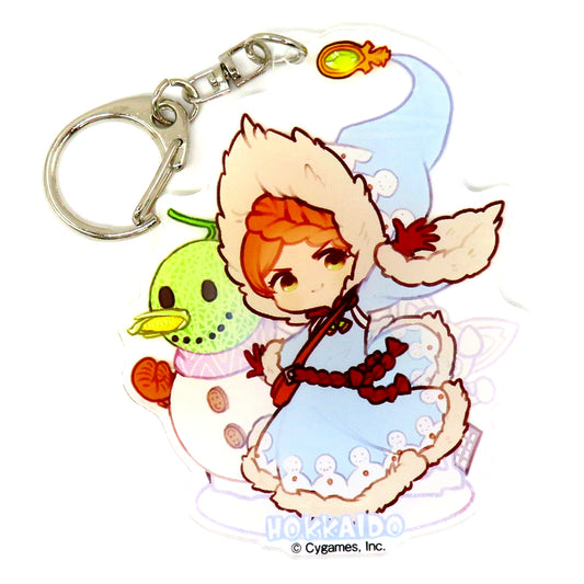 Suframare Local Acrylic Keychain V Granblue Fantasy Hokkaido Limited [USED]